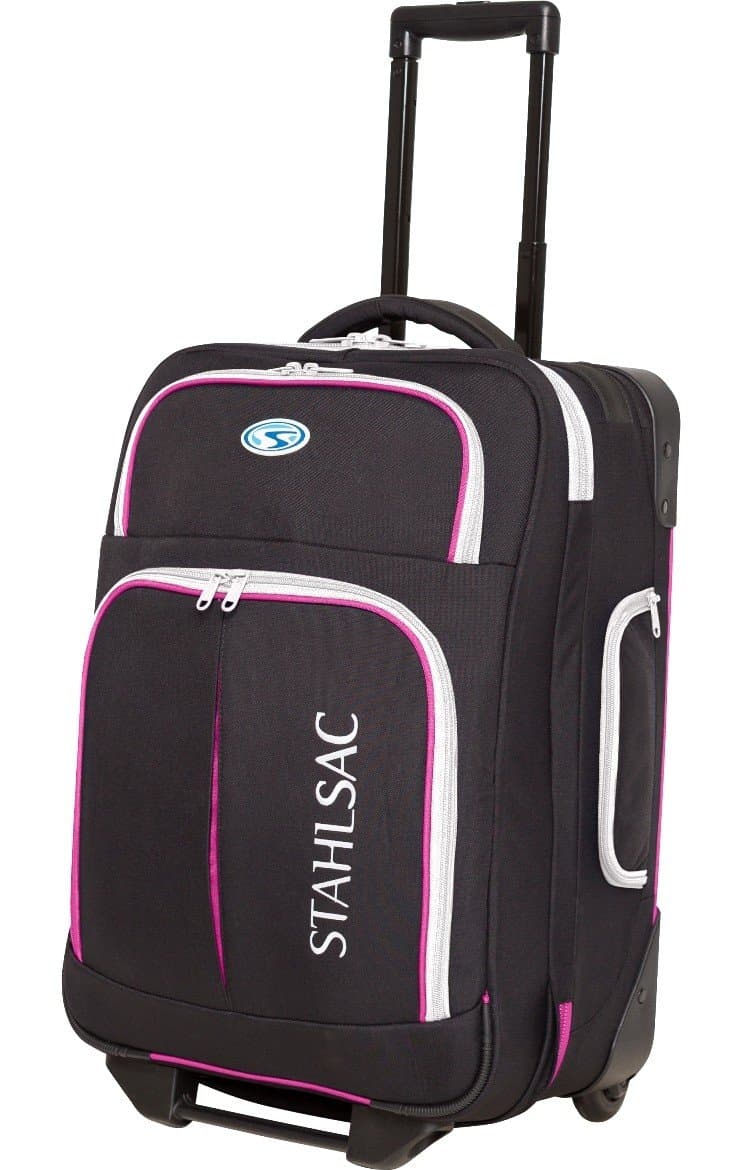 Stahlsac Rangi Roller Dive Gear Bag, Black/Pink