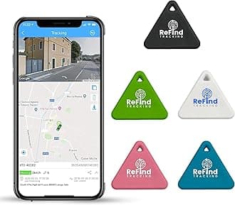 ReFind R3 Smart Tracker for Android and iPhone Mini GPS Tag Bluetooth 5.0 Alternative Samsung AirTag for Keys, Animals, Wallets and Luggage (Green)