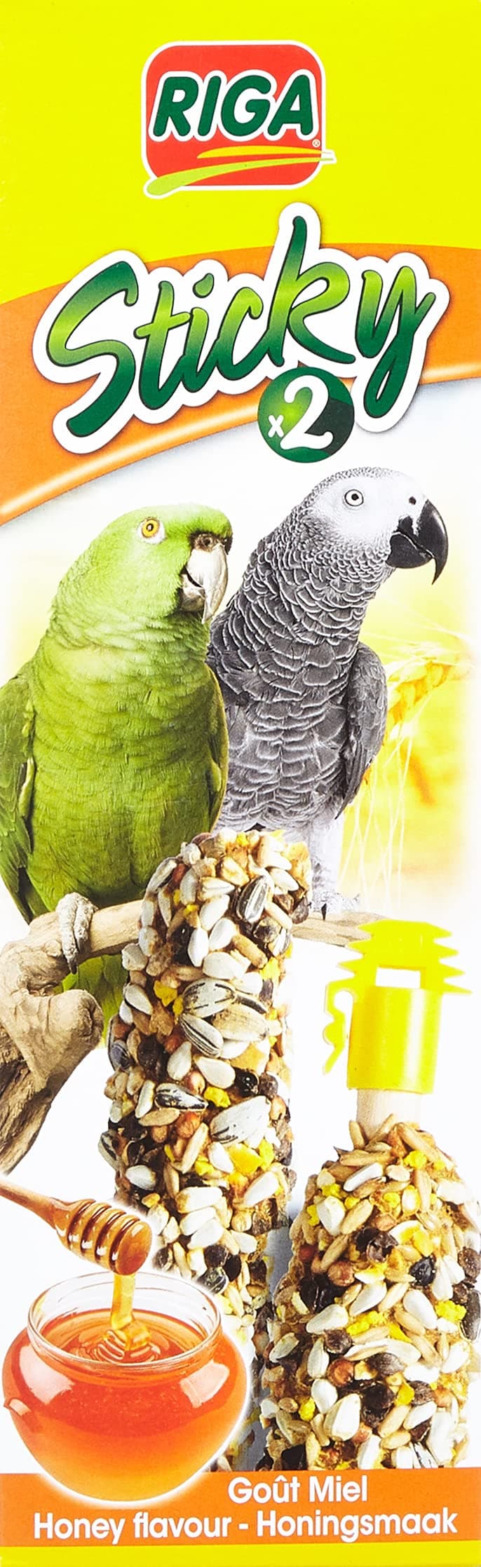 RIGA-STICKY HONEY FOR PARROTS (X2)