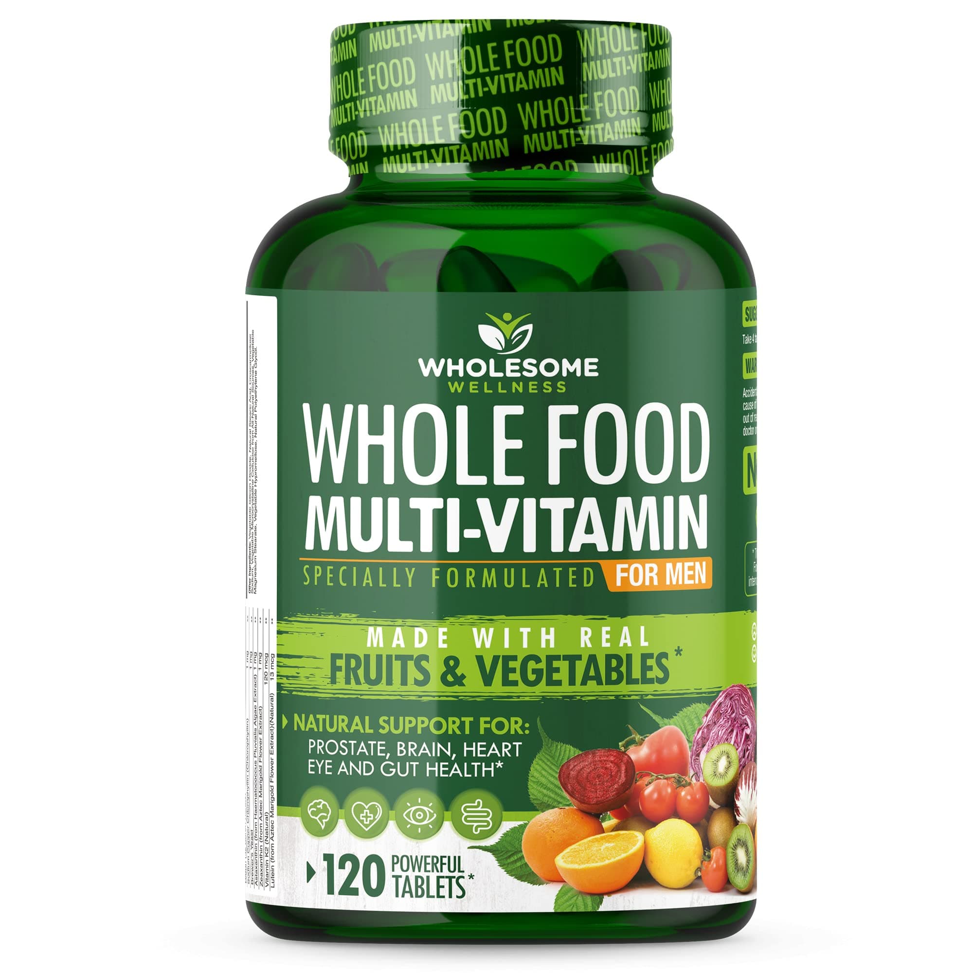 Men's Food Multivitamin - 120 Tablets