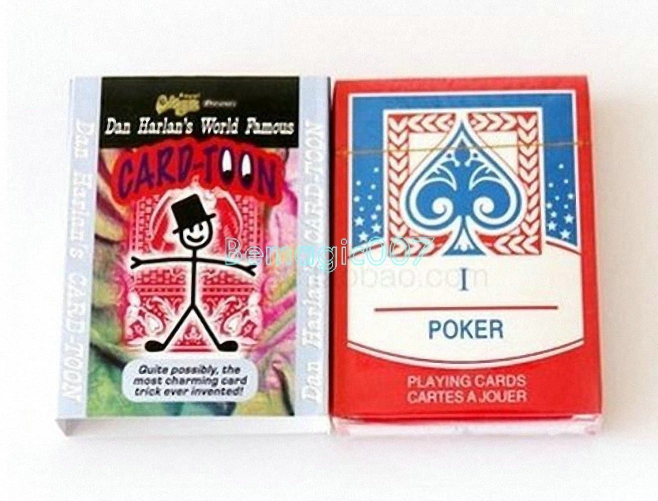 Card Tricks Magic DAN HARLAN'S Card-toon 1