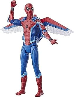 Marvel Spider-Man: Far From Home Concept Series Glider Gear Spider-Man 6-Inch Action Figure (E4120) - Multicolor