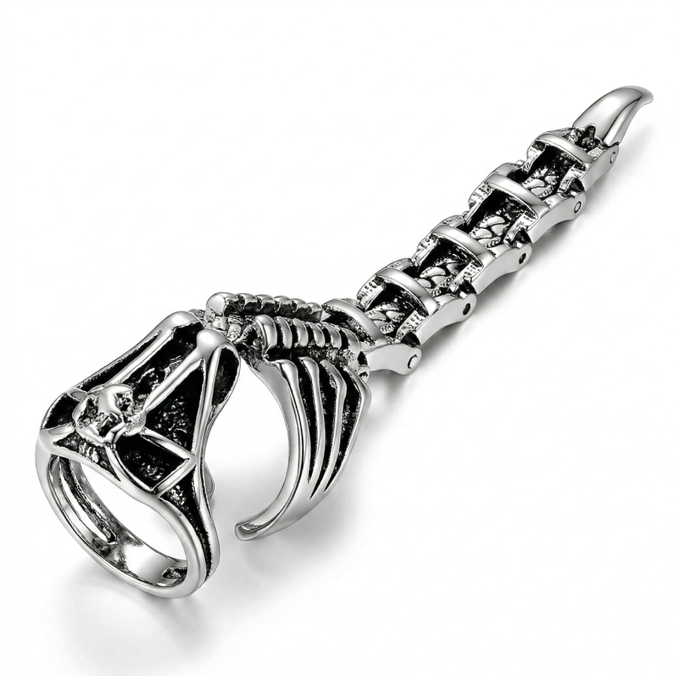 Innovative Knuckle Full Finger Ring Collections | Adjustable Knuckle Joint Full Finger Ring for Men & Boys