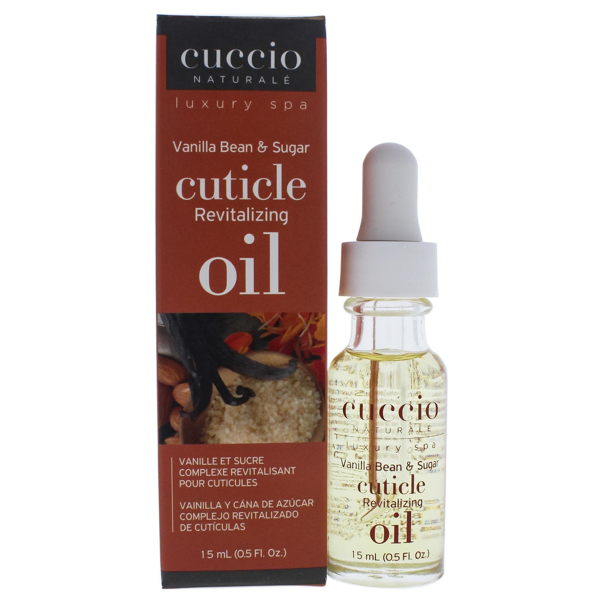 Cuticle Oil-Vanilla Bn/Sgr 1/2 Oz.