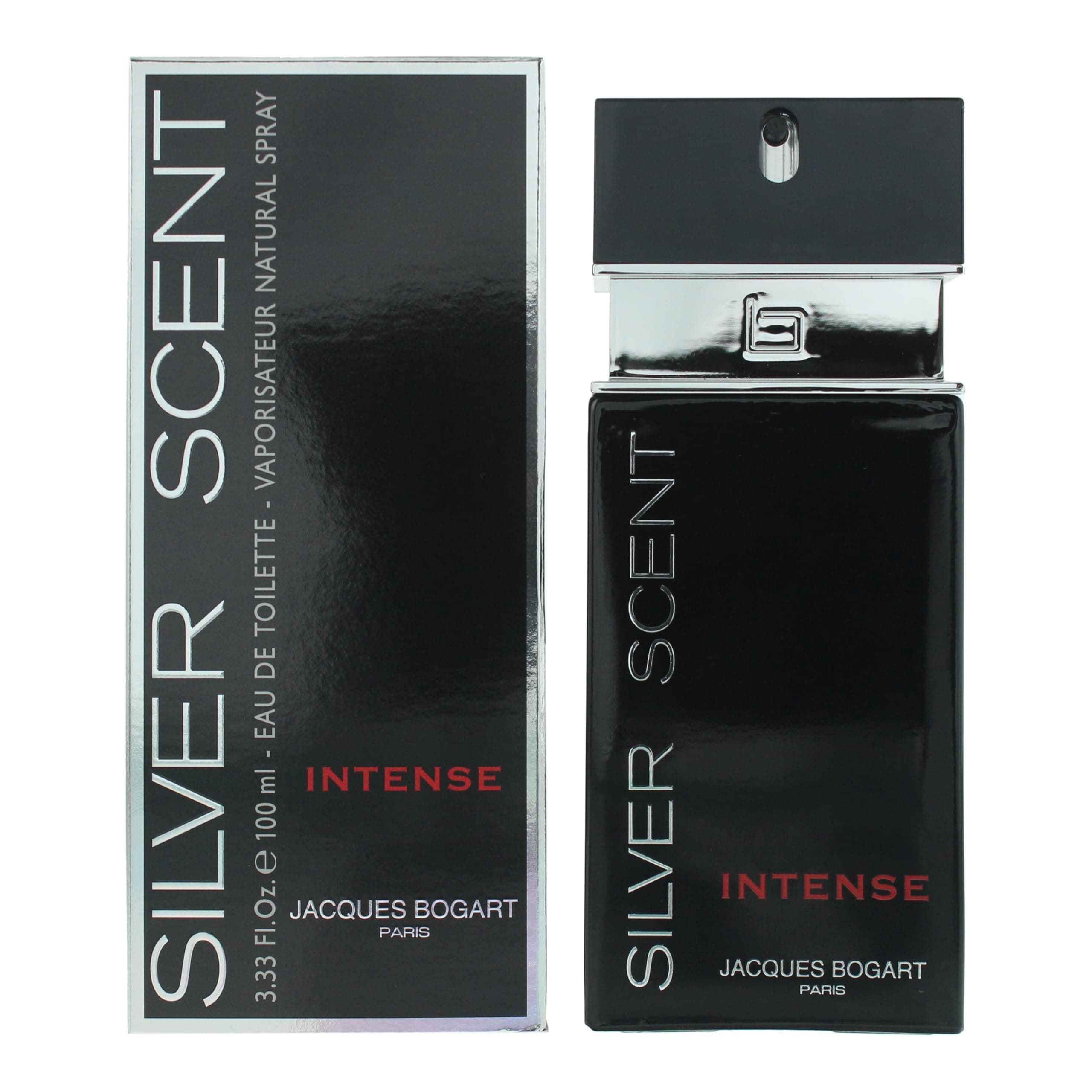 Silver Scent Intense Men Eau De Toilette Spray, 3.33 Ounce