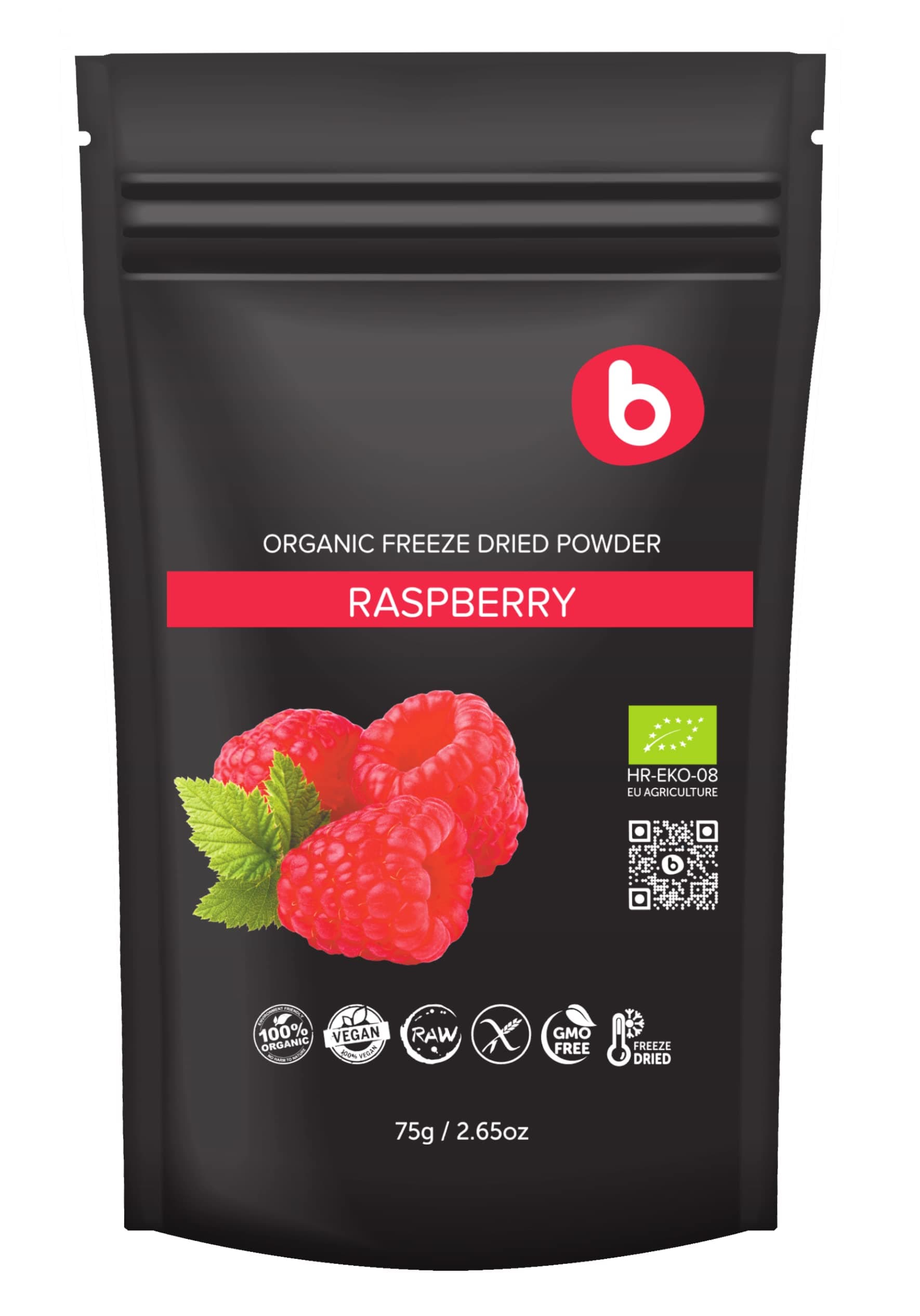 Organic Freeze Dried Raspberry Powder