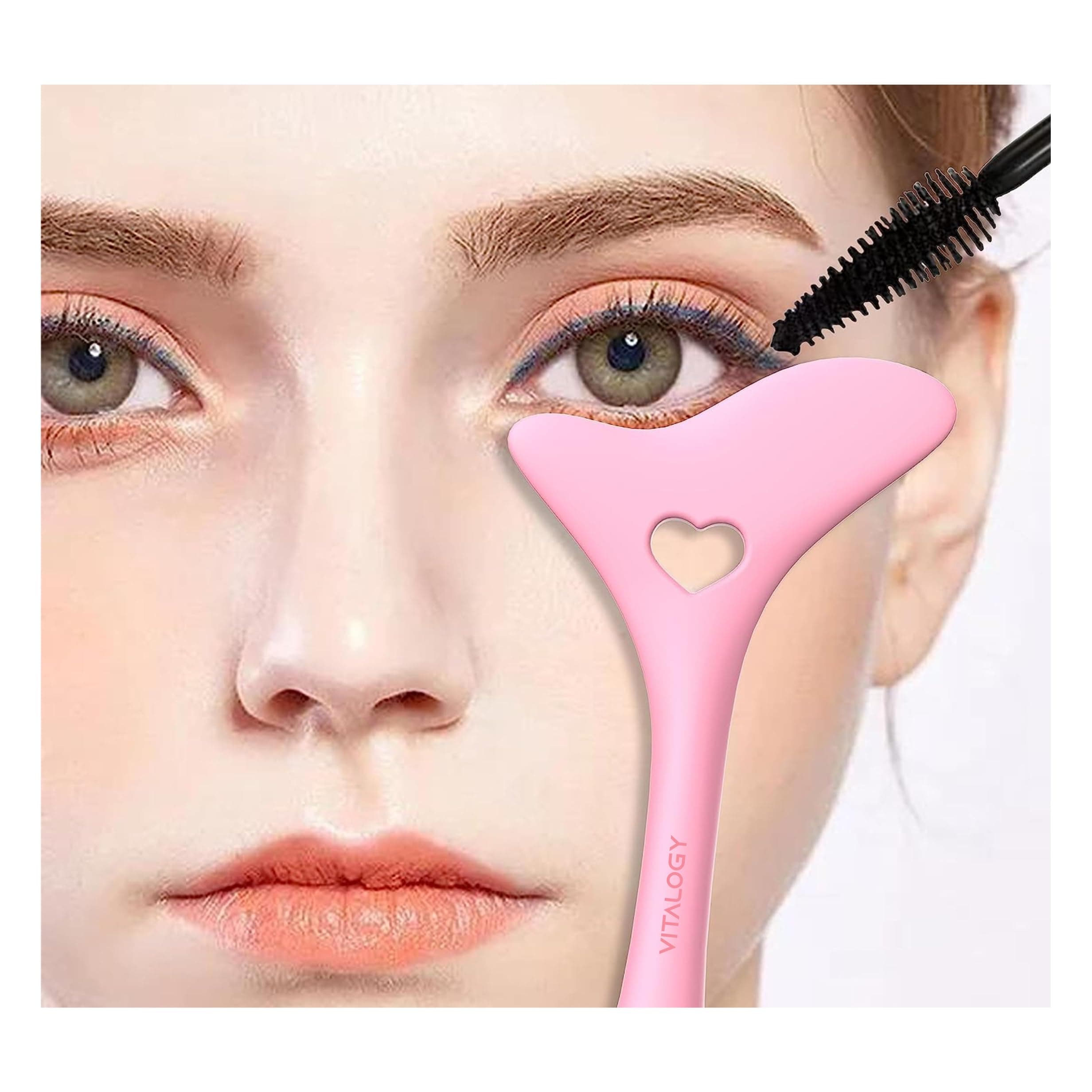 Eyeliner Stencil - Reusable Winged Eye Stencils Makeup Aid Tool,3 In 1 Eyelash,Eyeshadow,Eyeliner Applicator Guide Tool For Makeup,Lipstick Aid Grooming Tool,Easy To Use,1 Pc,Matte Finish