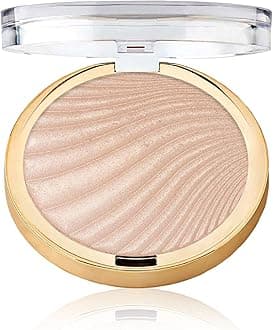 Milani Strobelight Instant Glow Powder - Afterglow (0.3 Ounce) Vegan, Cruelty-Free Face Highlighter - Shape, Contour & Highlight Features with Shimmer Shades