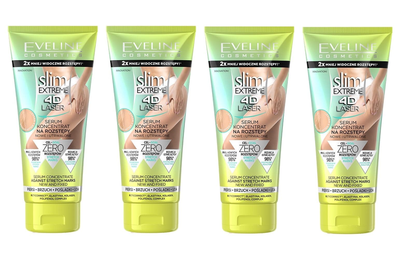 Slim Extreme 4D Stretch Mark Serum – Advanced RetiCorrect® Formula for Reducing Existing & Preventing New Stretch Marks