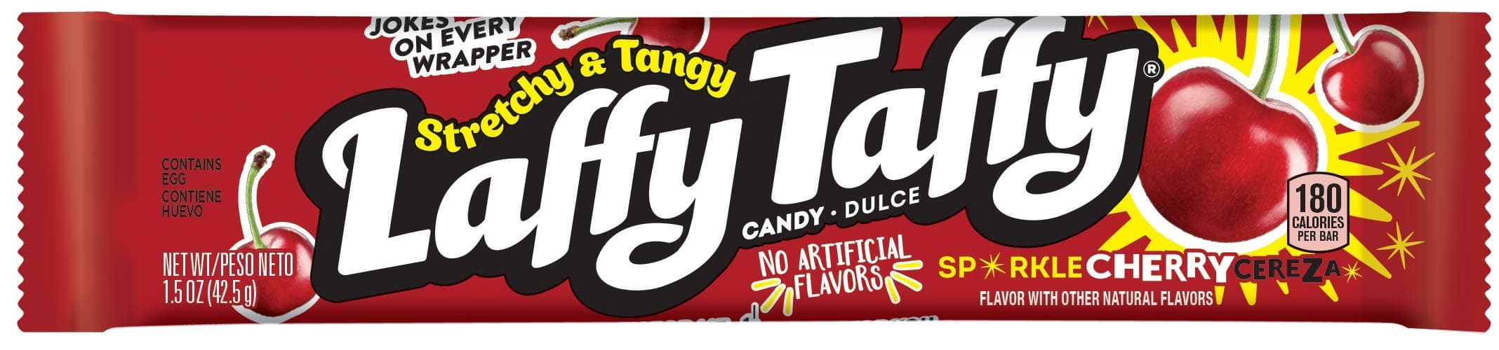 Laffy Taffy Sparkle Cherry Candy 43 g