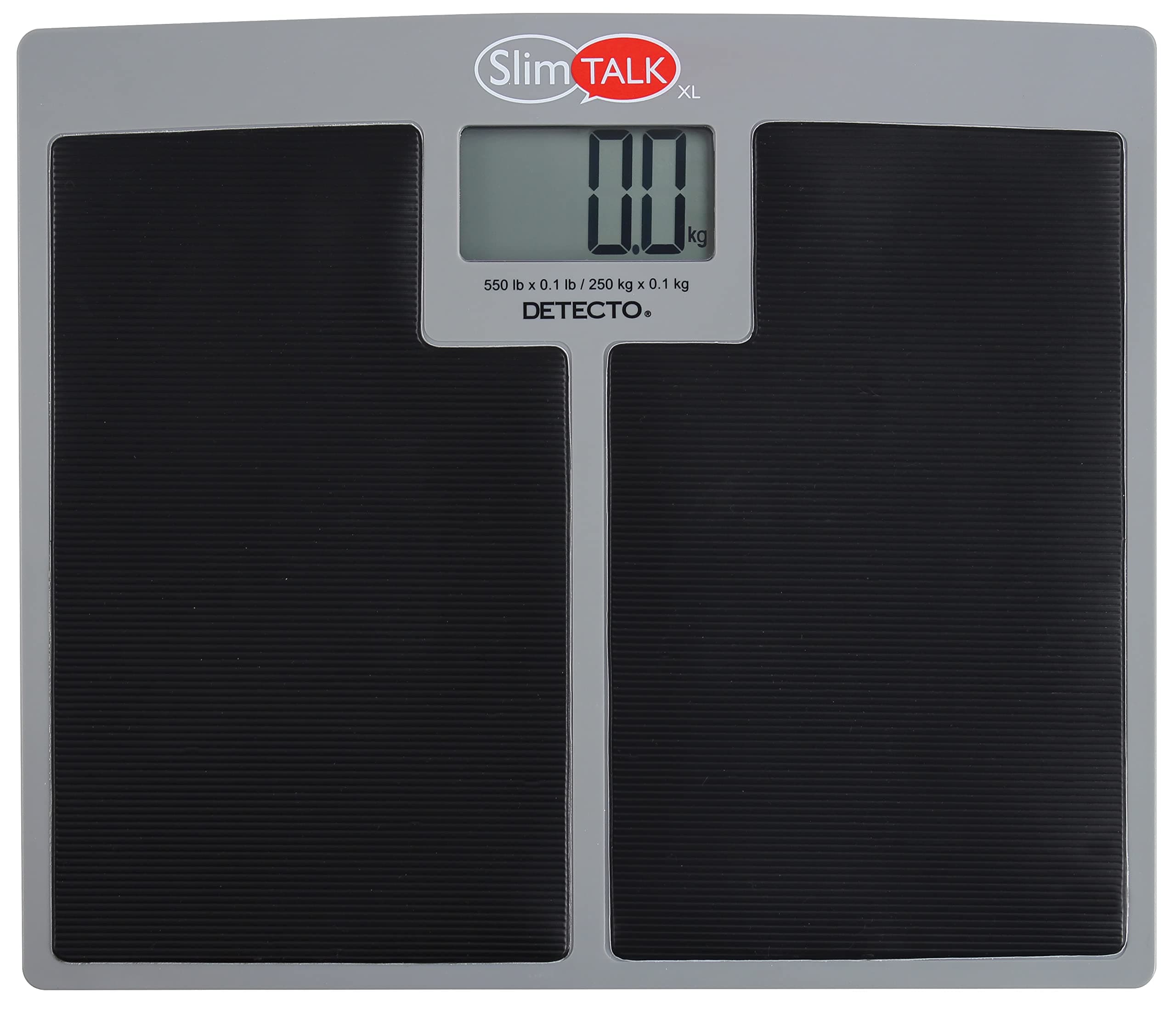 SlimTALKXL Talking Bathroom Scale by Detecto- 550lb Capacity