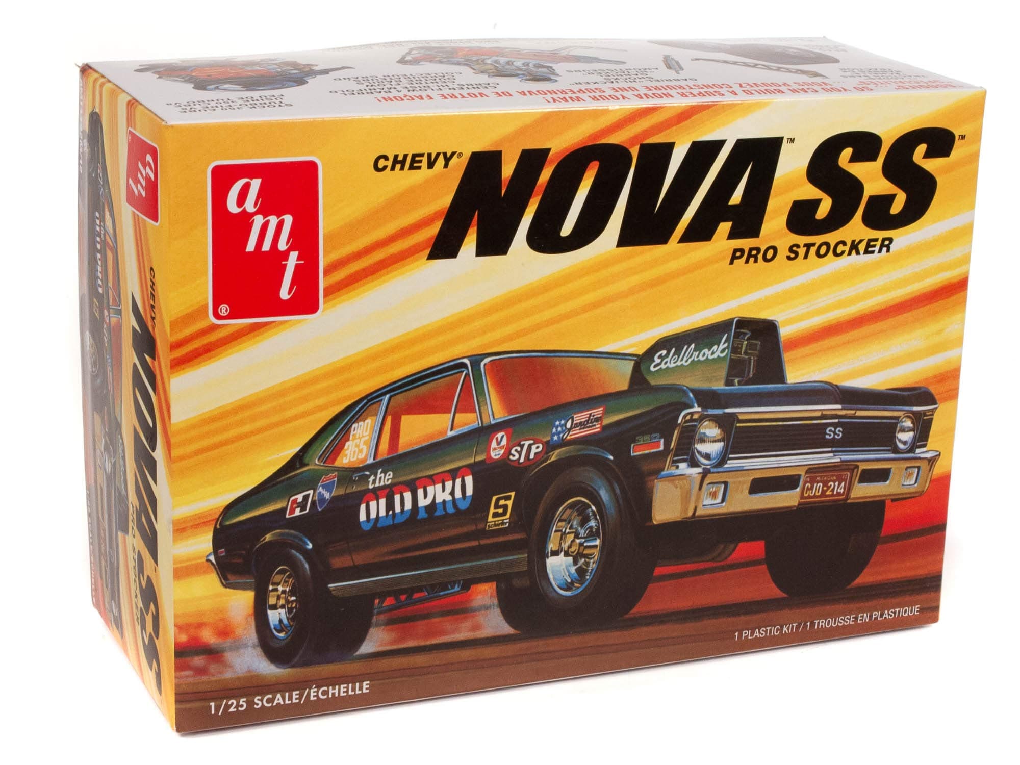 AMT 1972 Chevy Nova SS Old Pro 1:25 Scale Model Kit