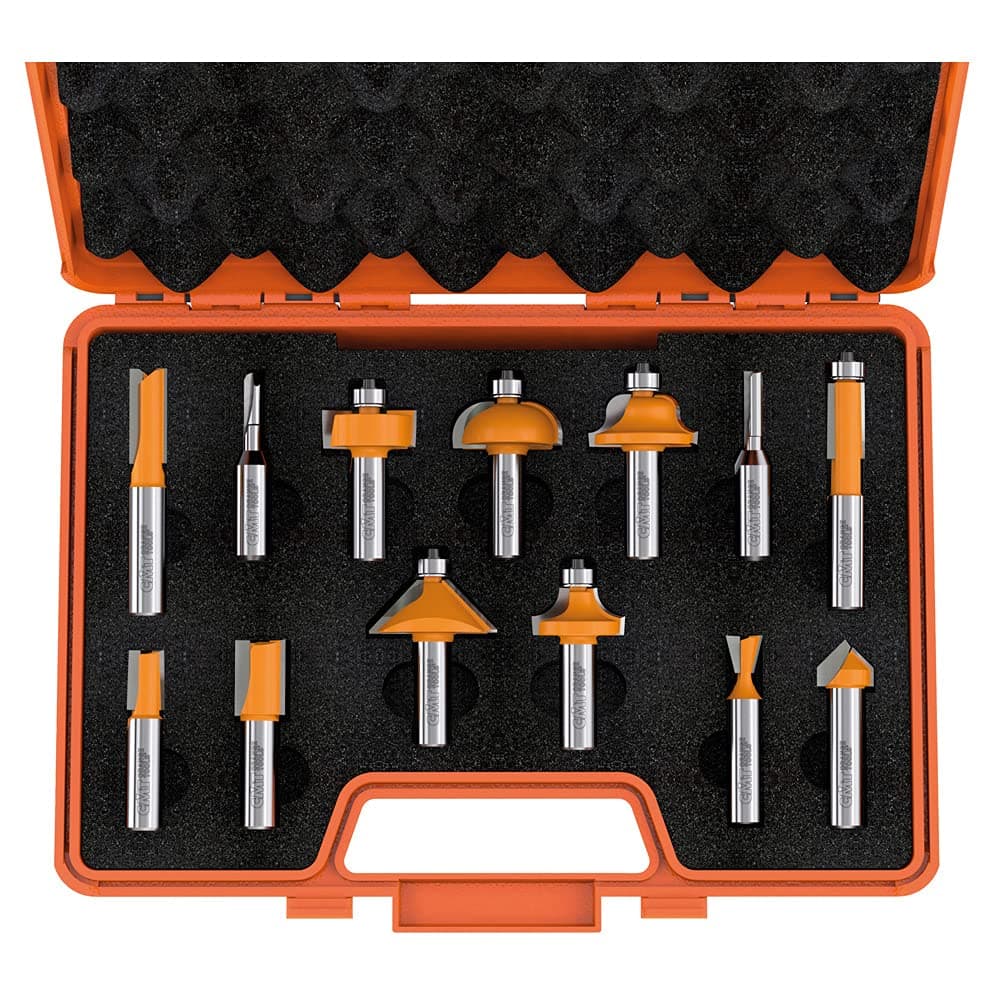 CMT Orange Tool 800.505.11 13-Piece Router BIT Set