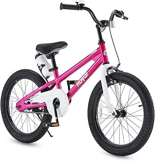 RoyalBaby Kids Bike EZ Freestyle Training Free Balance to Pedal Easy Learning Bicycle, 12-18 Inch for Toddlers to Big Kids