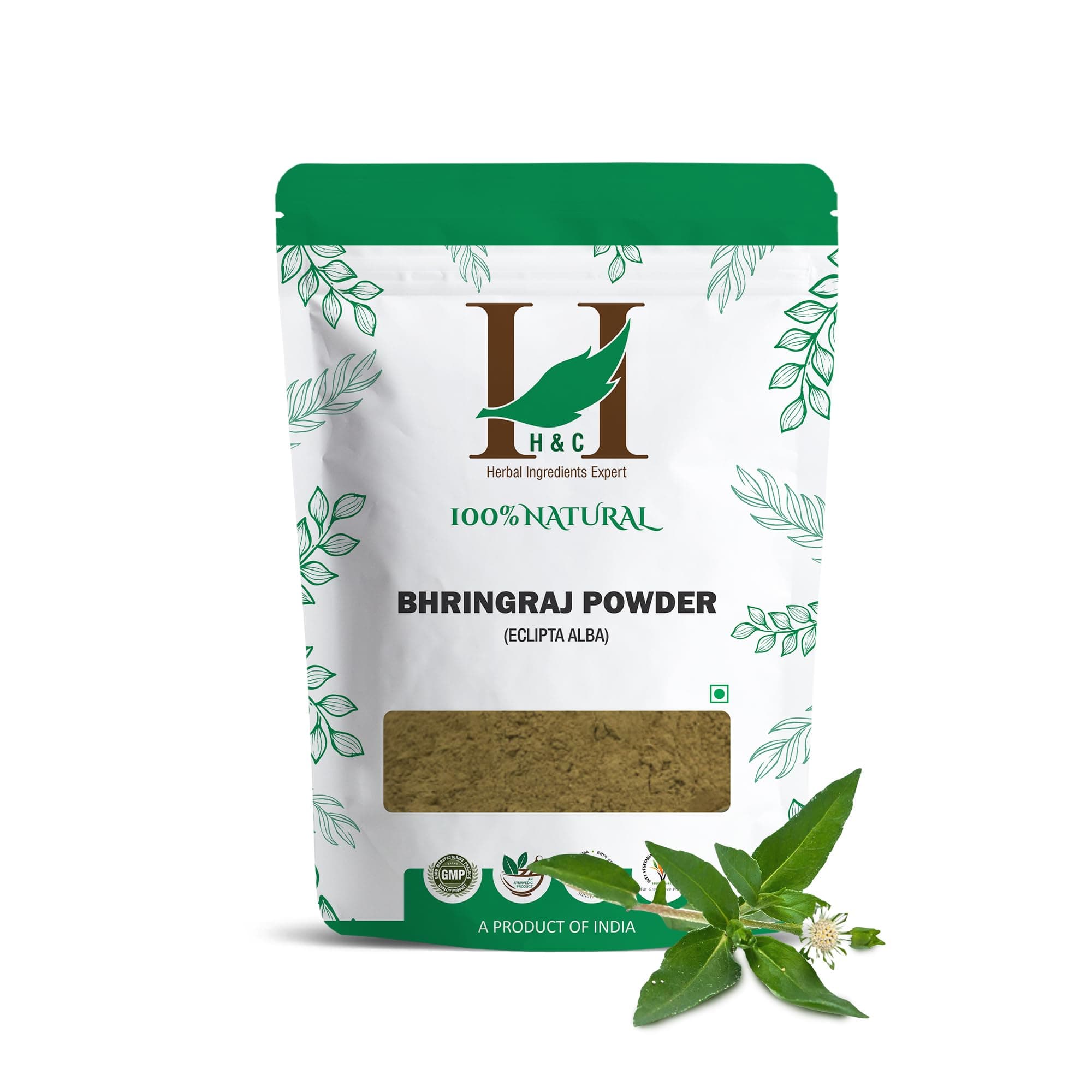 Natural Bhringraj (Eclipta Alba) Powder - 227g