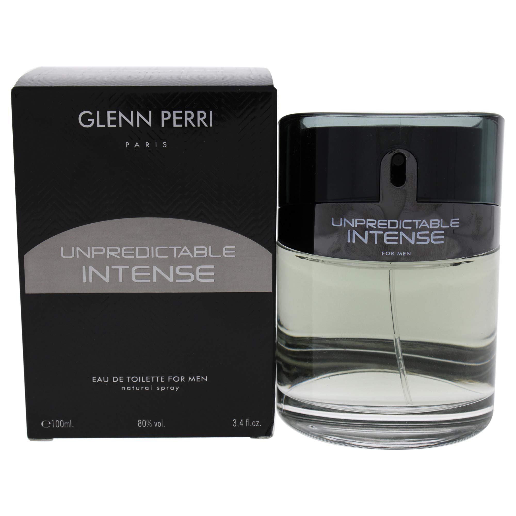Glenn Perri Unpredictable Intense Eau De Toilette Spray for Men, 3.4 Ounce