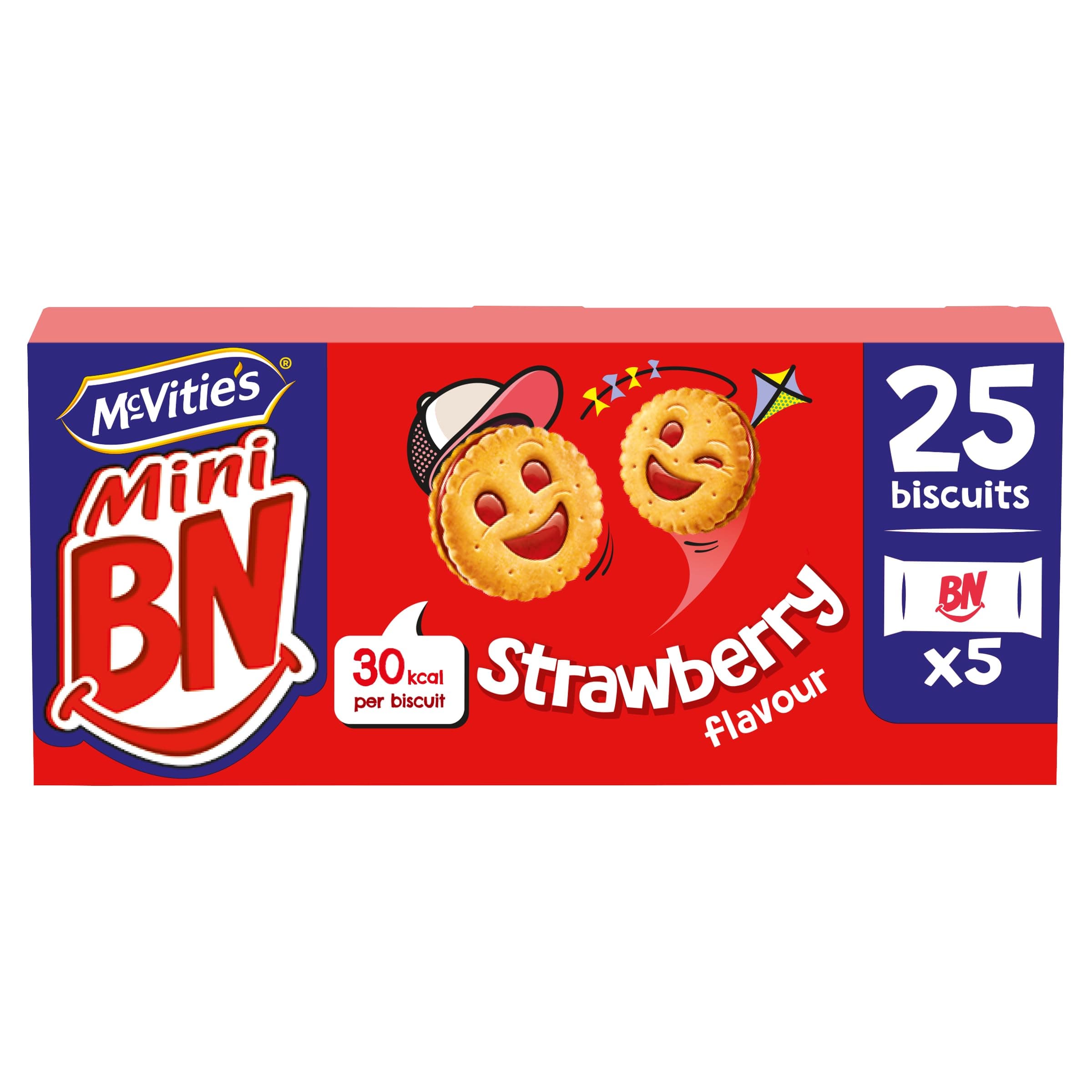 McVitie's Mini BN Strawberry Mini Snacks Bags