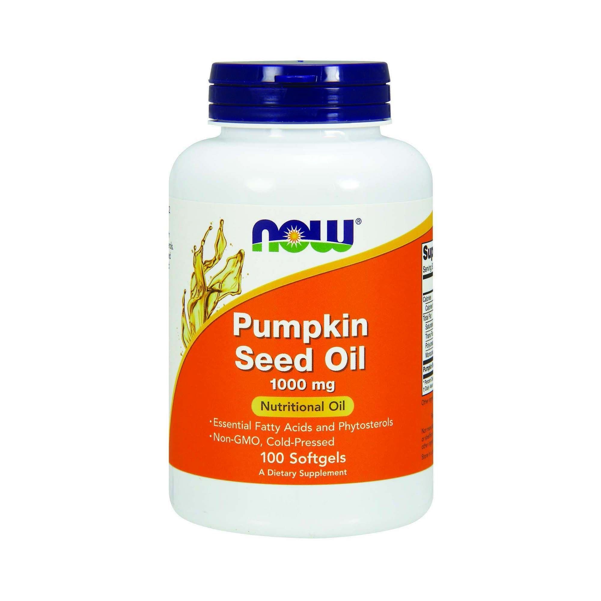 Now Pumpkin Seed Oil 100 mg
