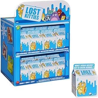 Lost Kitties Kitten Surprise Box Single Collection, Multi-Colour (Hasbro E4459EU4), Assorted