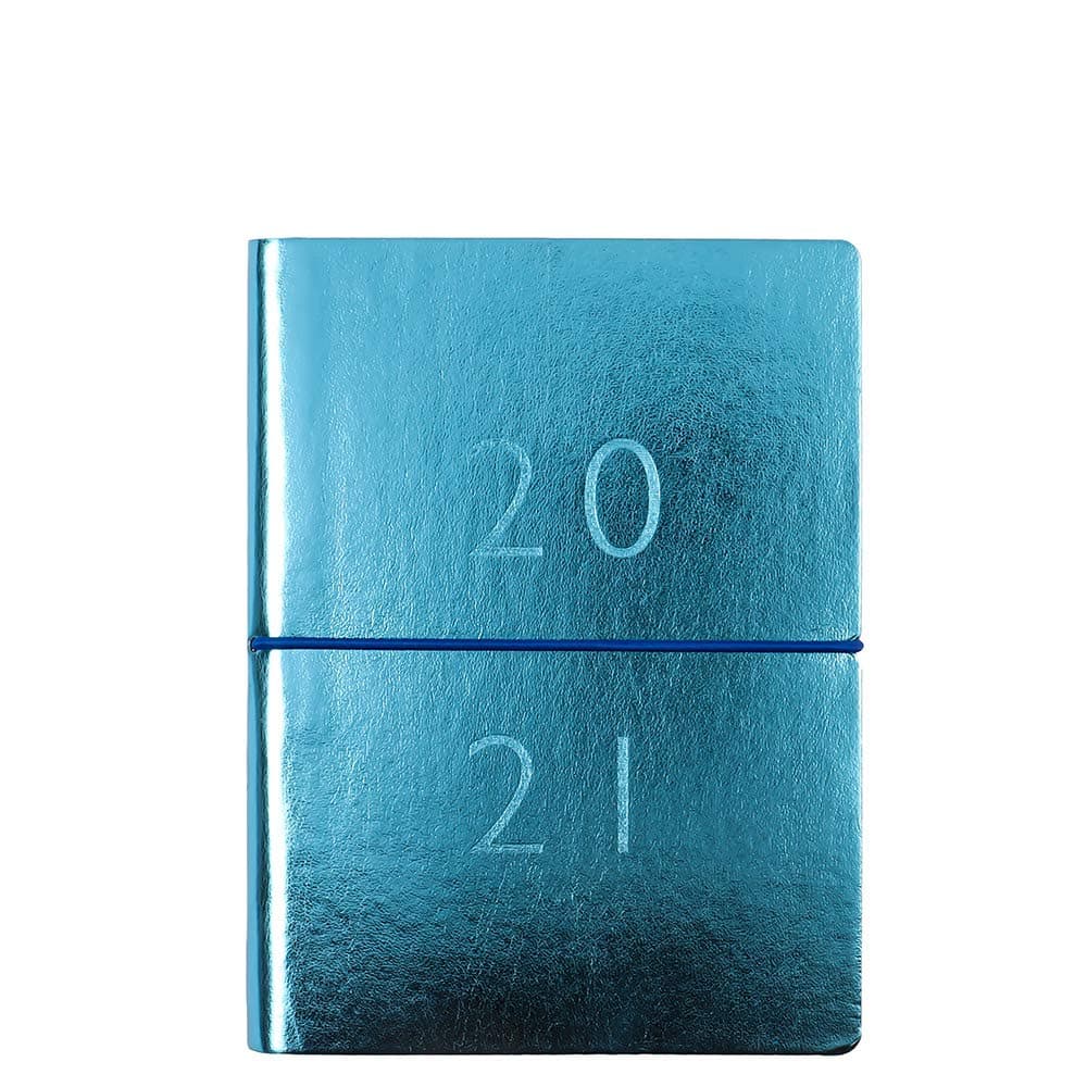 Paperchase NOTO Medium Aqua Academic Diary 2020-2021