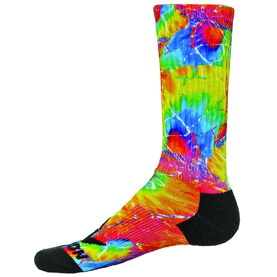 Red Lion Tie Dyed Sublimated Crew Socks