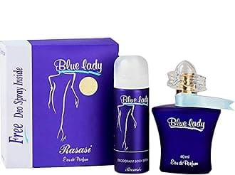 Blue Lady Eau De Parfum By Rasasi - 40 Ml (1.33 Fl.oz) Perfume Set Collection by Blue Lady