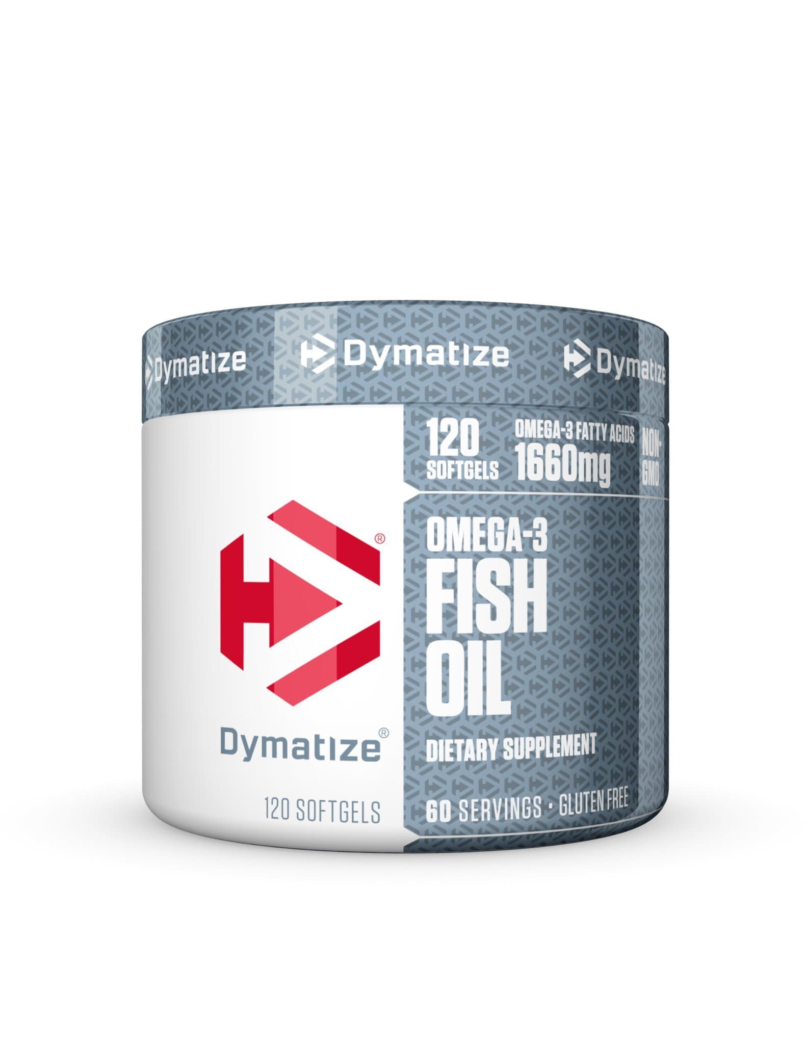 Dymatize Omega-3 Fish Oil Softgels, 120 Count