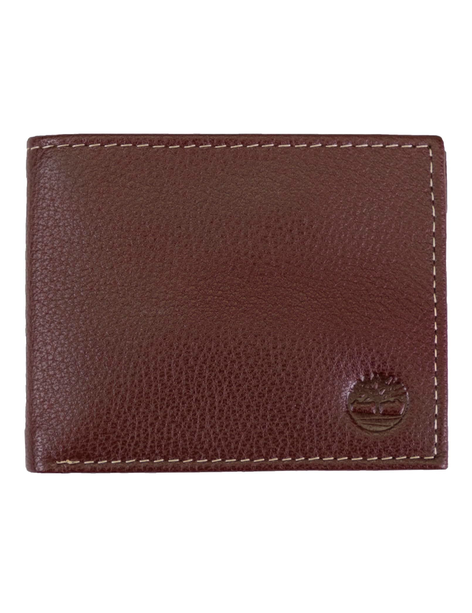 Men's Leather Wallet With Attached Flip Pocket