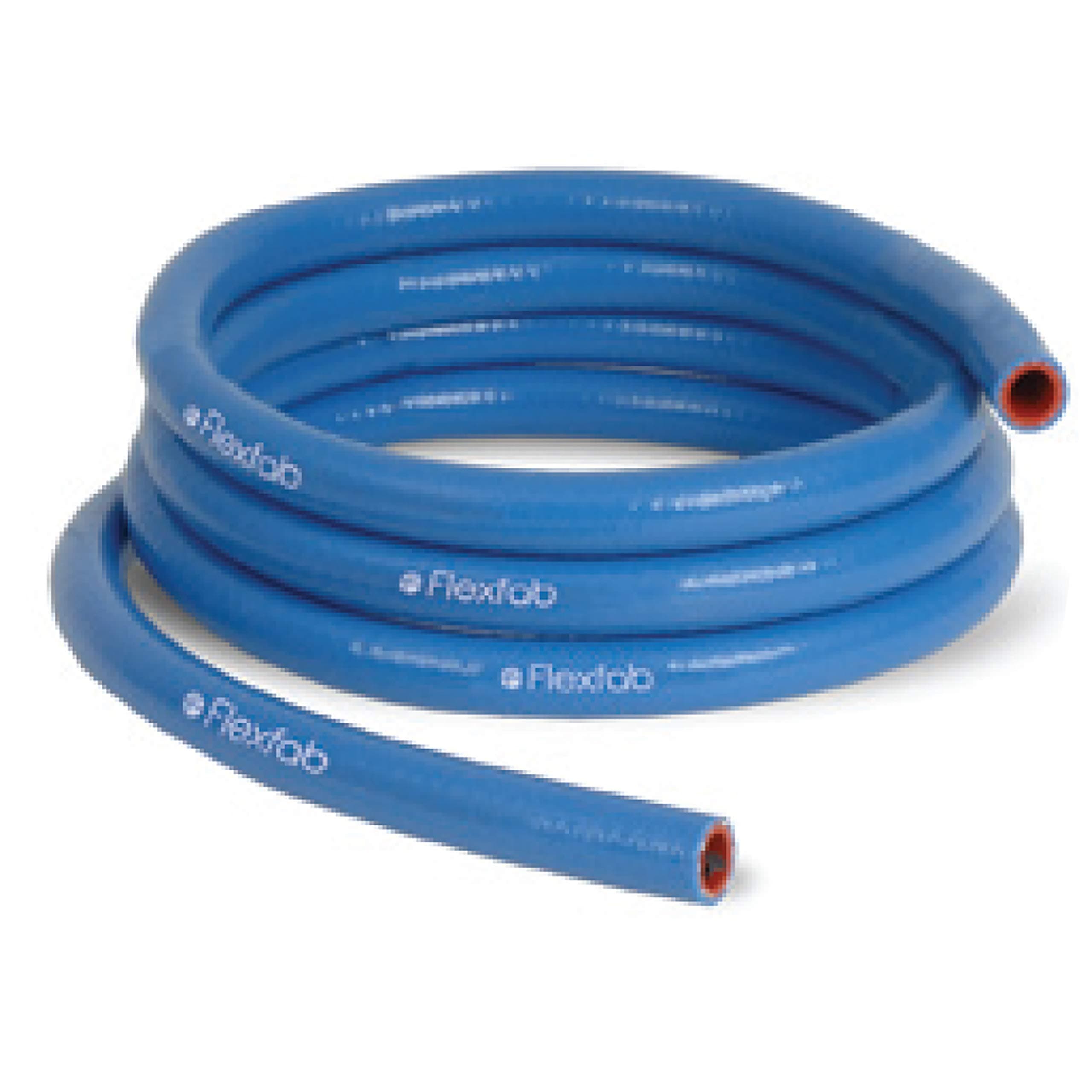 FlexFab - 1/2" ID x 1 ft (Sold Per Foot) 5526 Blue Silicone Heater Hose 13mm J20R3 Class A 350F Radiator Coolant Part Number 5526-050