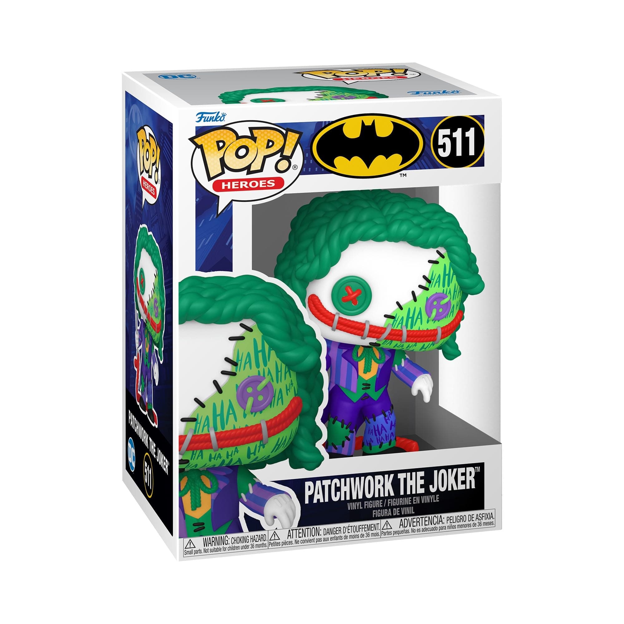 POP! Animation: Patchwork - The Joker​ - DC Comics - Collectable Vinyl Figure - Gift Idea - Official Merchandise - for Kids & Adults - Comic Books Fans - Model Figure for Collectors and Display