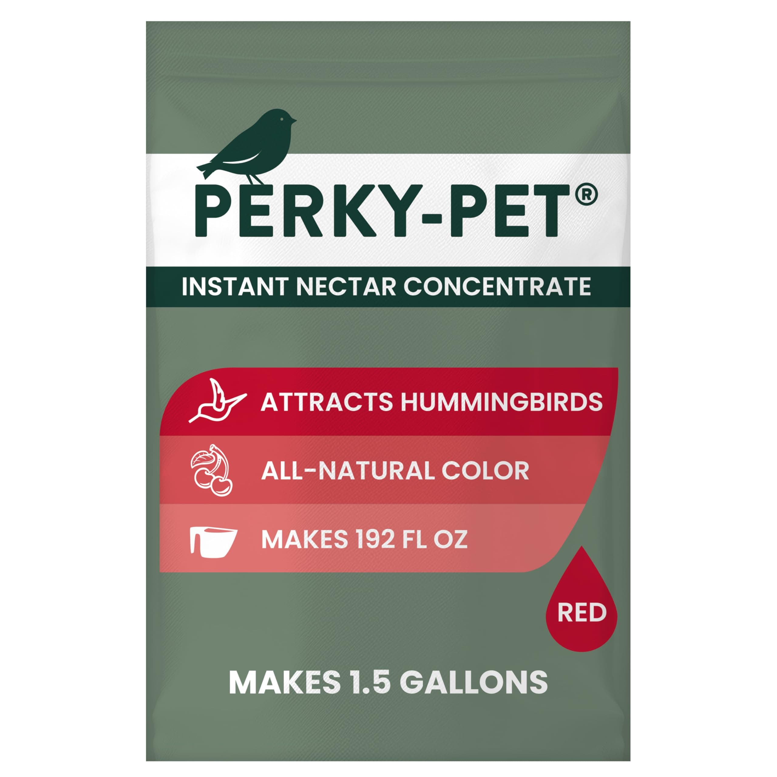 Perky Pet 244-3 Red 3 Pack 244SFB Original Instant Hummingbird Nectar Concentrate