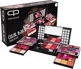 Color Bar Makeup Kit No. 76 for Ladies & Girls | Perfect Makeup Gift Set for Women with 42 Eyeshadows,Eyeliner, Lip Brush & Pencil, Mascara, Mirror, Compact Powder, Foundation