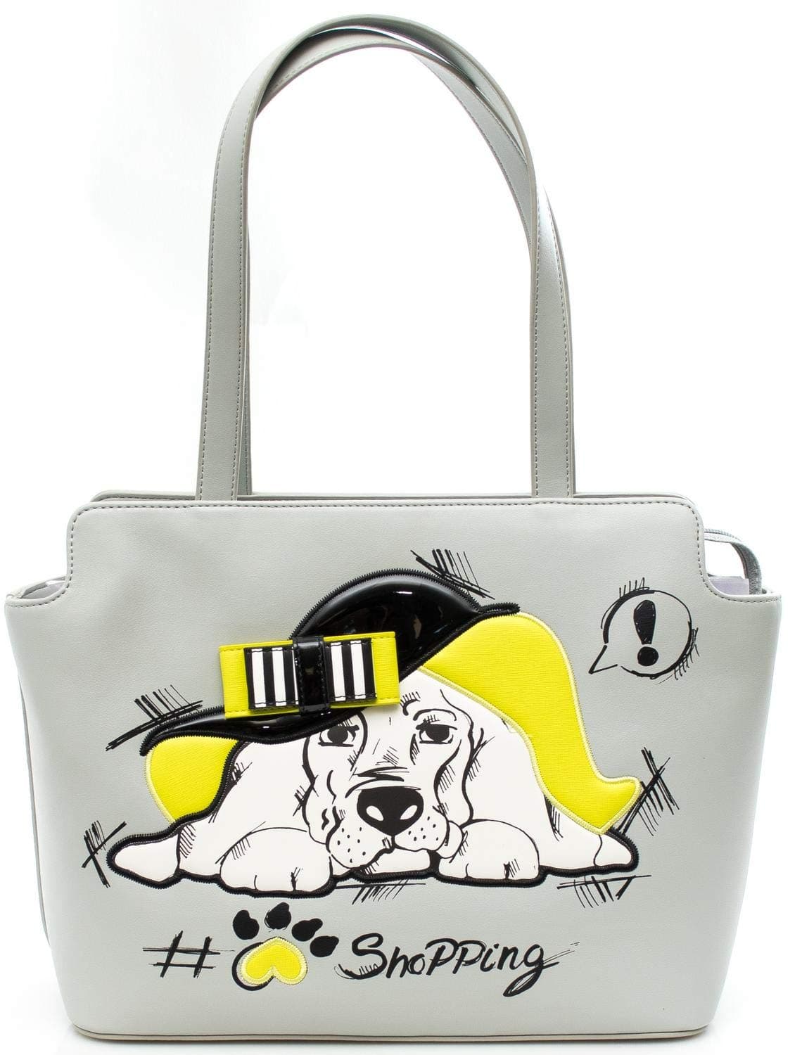 Braccialini Women's Shoulder Bag grey Unico