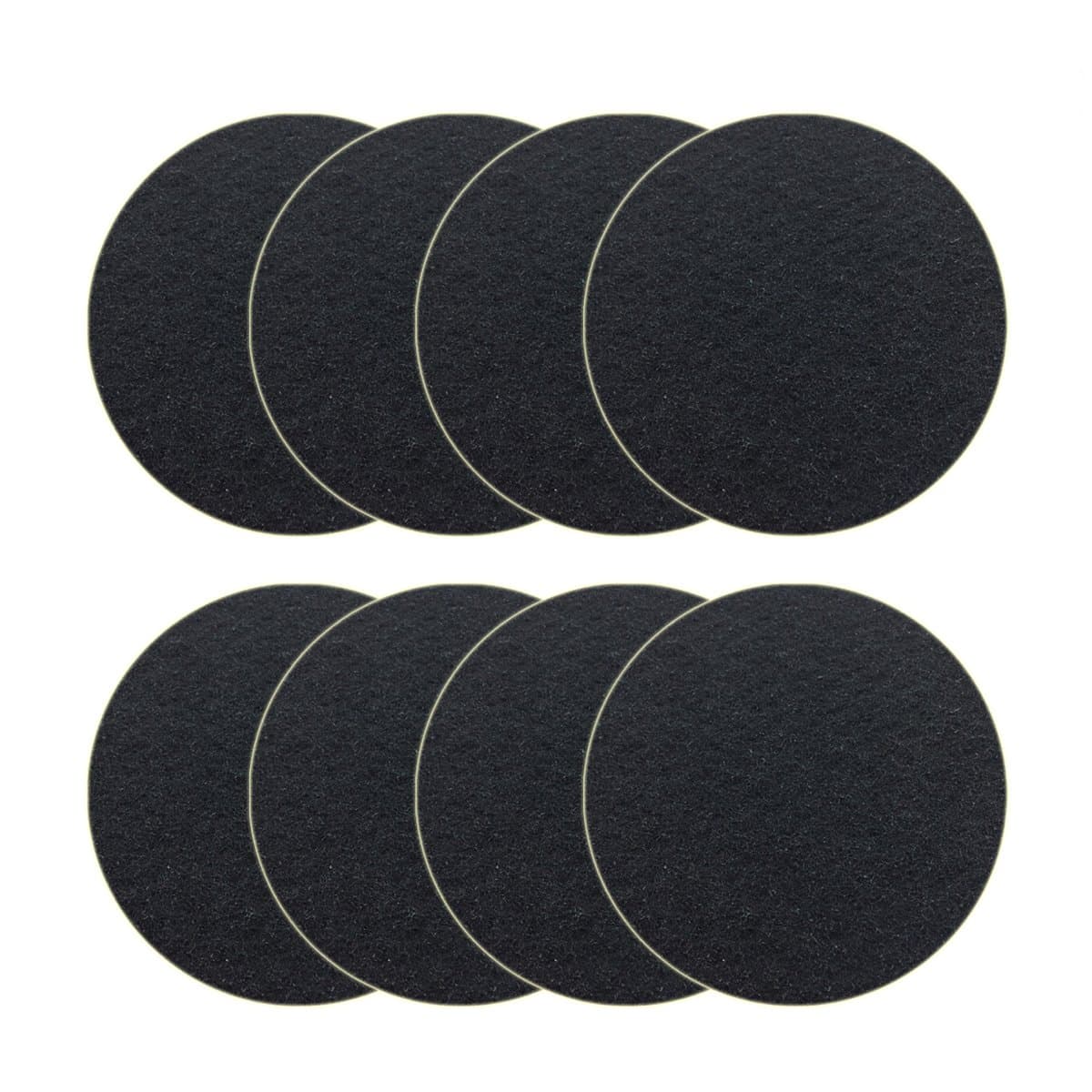 7.25inch Kitchen Compost Bin Charcoal Filter Replacements, Compost Pail Replacement Carbon Filters 7.25 inch, Round