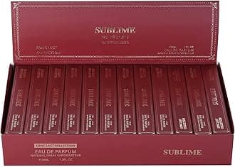 Arabic Perfume Collection 35ml Spray | Yara, Amearat, Qahwa, Khamrah, Amethyst, Sublime Long-Lasting Fragrance for Men & Women (Sublime)