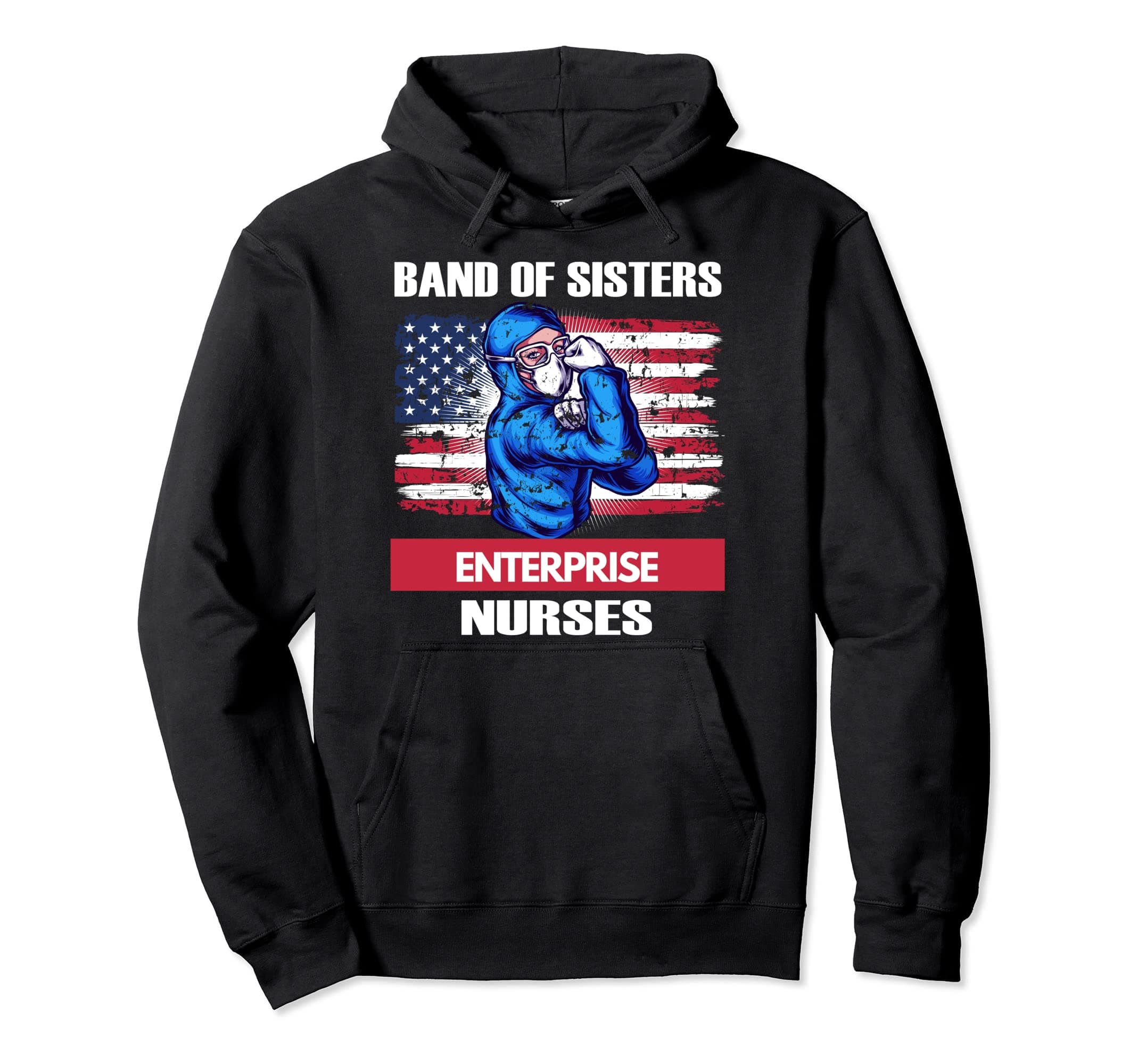 Band of Sisters Enterprise Nevada Nurses Gift for RN Pullover Hoodie