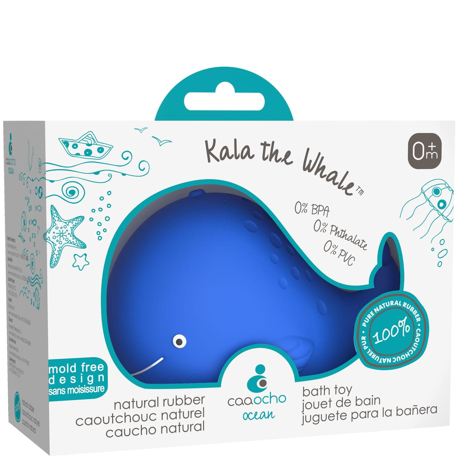 Kala the Whale - Hole Free Bath Toy