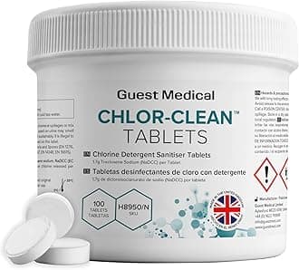 CHLOR-CLEAN Tablets, Tub of 100 Tablets