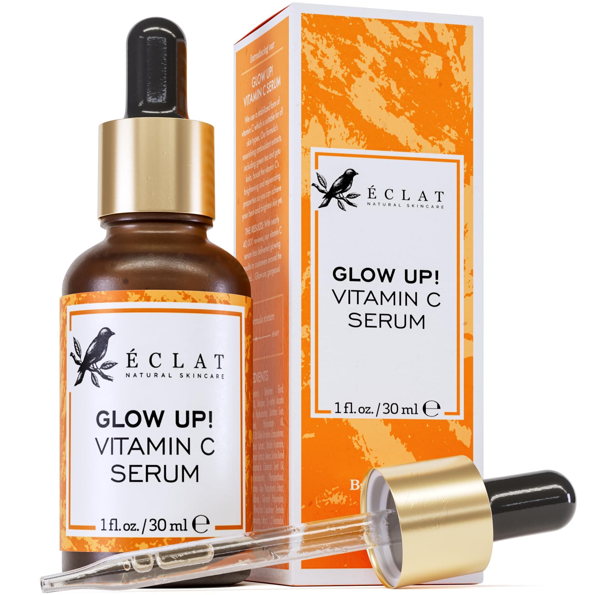 ð—â€ð——ð—©ð—â€ð—¡ð—–ð—˜ð—— Vitamin C Serum for Face/Neck/Eyes - 5X MORE POWERFUL Anti-Aging Serum with 20% Vit C - Reduces Wrinkles/Lines/Aging - 100% Vegan/Dermatologist Developed