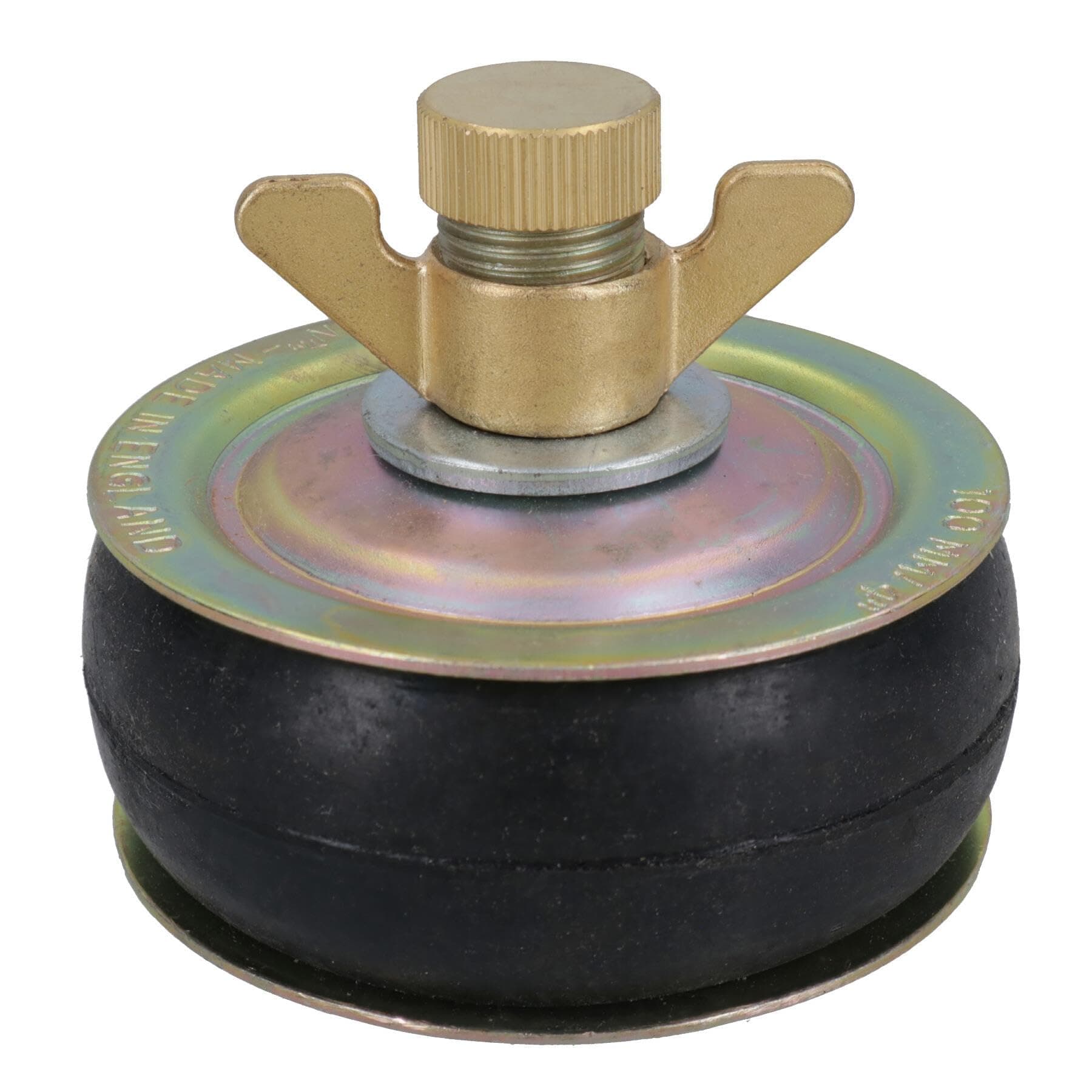 スチール排水試験管栓/プラグ 4インチ(100mm) 配管ストップチューブブランキングキャップ