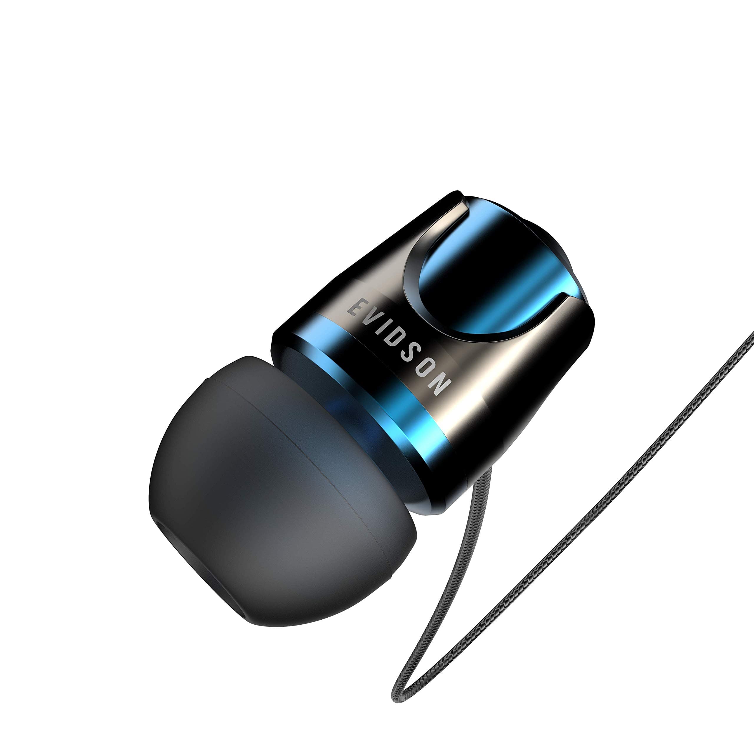 B4 Wired in Ear Headphone with Mic (Blue)