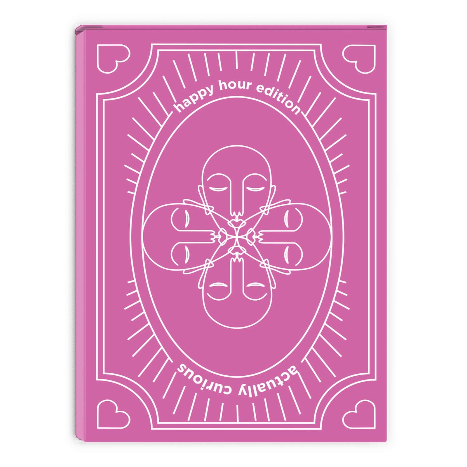 Actually Curious: Happy Hour Edition! Couples & Date Night Conversation Game | 52 Question Prompts Specifically Curated for Connection and Well-Being