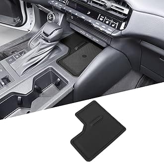 Center Console Wireless Charging Mat Fit for Toyota Land Cruiser 250 Prado J250 2024 2025, Center Console Silicone Protective Pad Non-Slip Pad Anti-Dust Liner Accessories, for Left Hand Drive