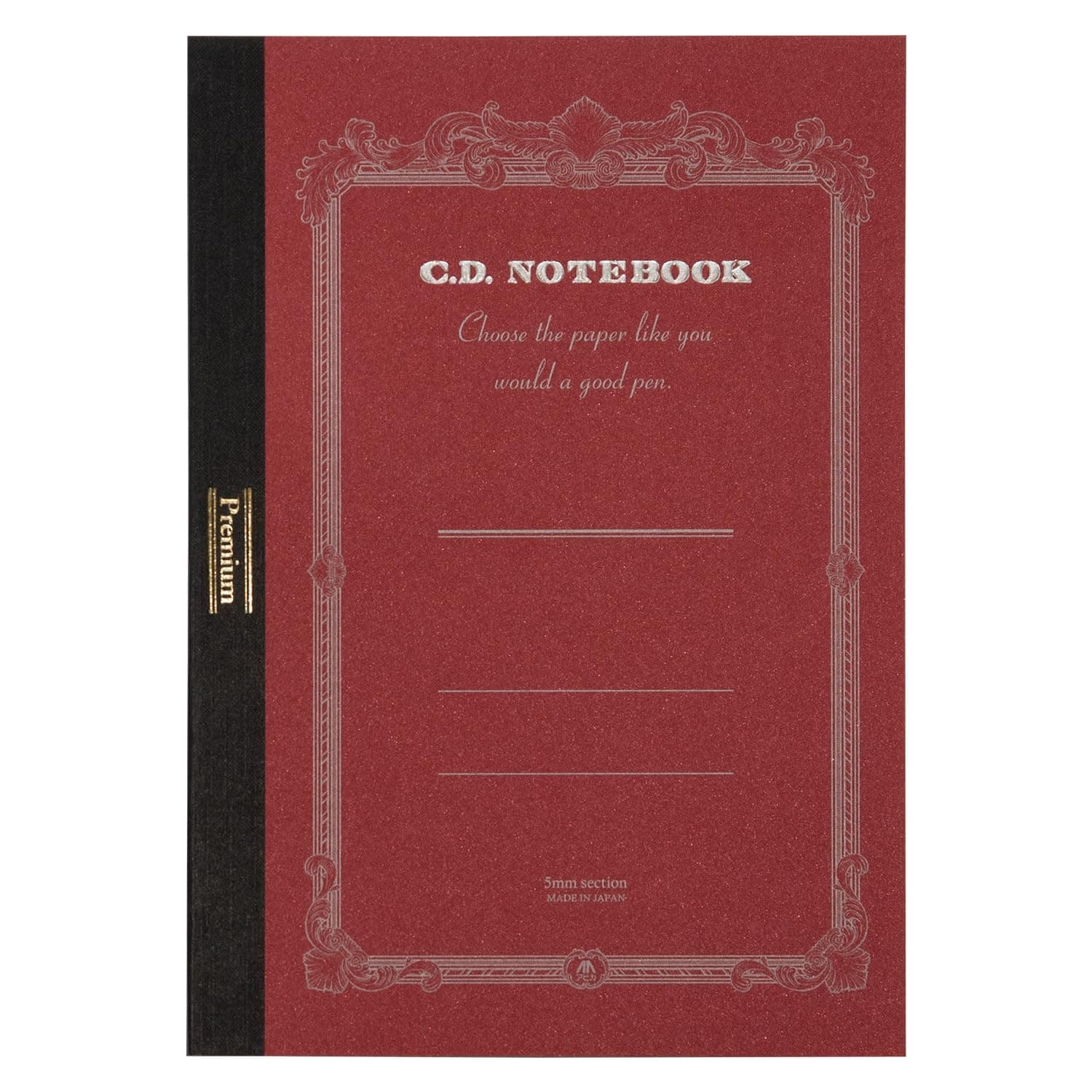 Apica CDS90S Premium CD Notebook, Grid Ruled, A5