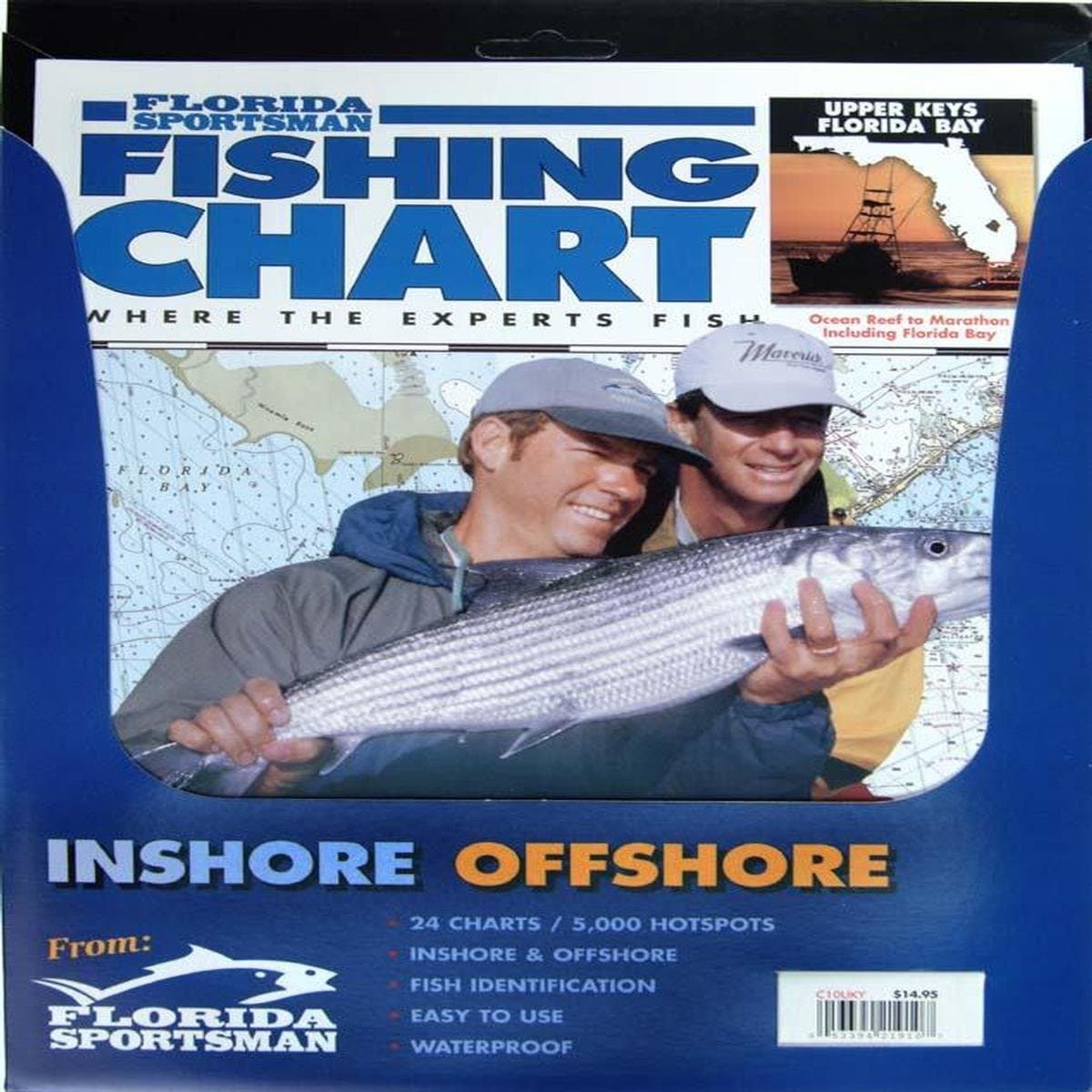 Florida C10UKY Fish Chart Upper Keys
