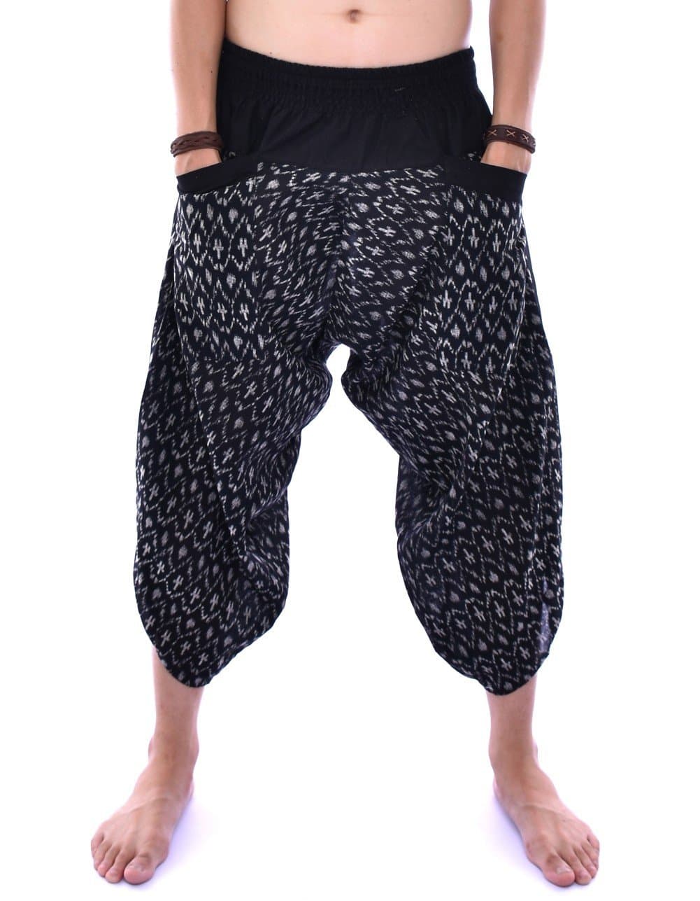 Native pants Thai Traditional Pattern Samurai Pants, Yoga Pants, Men' & Women Pants