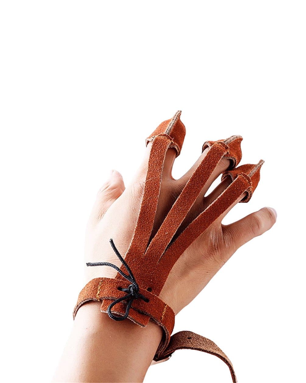 2 Finger Design Archery Shooting Protect Gloves