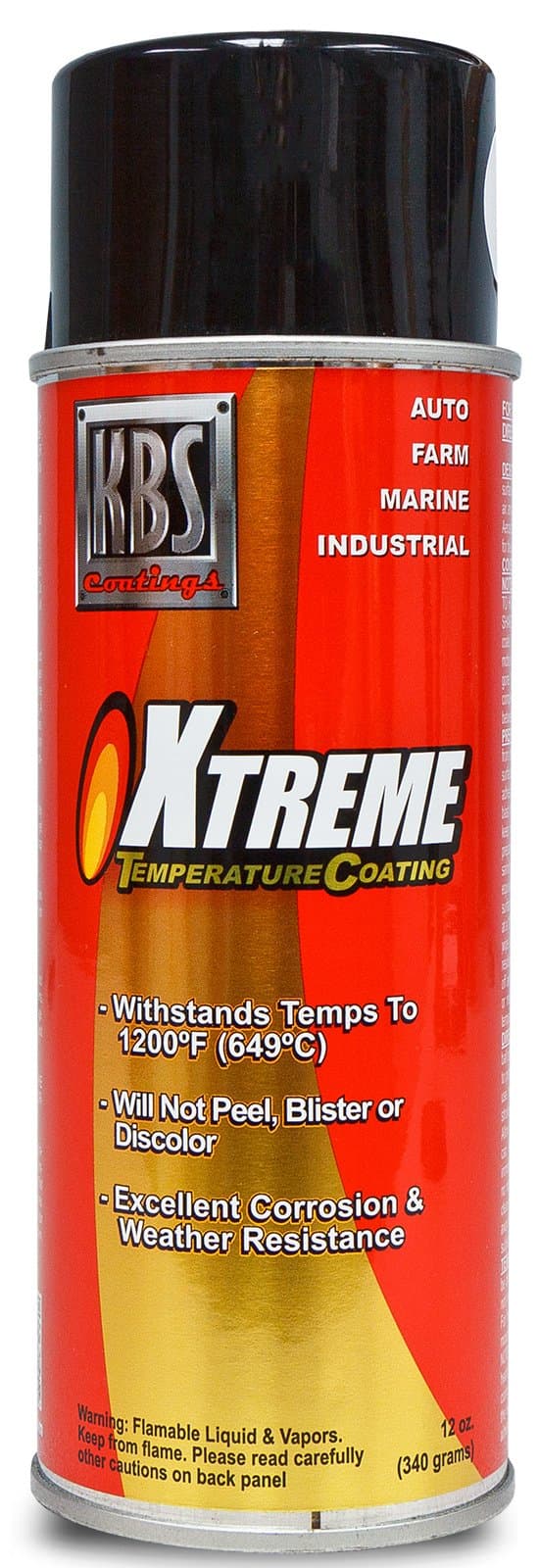 65105 Cast Iron Grey Xtreme Temperature Coating - 12 fl. oz.