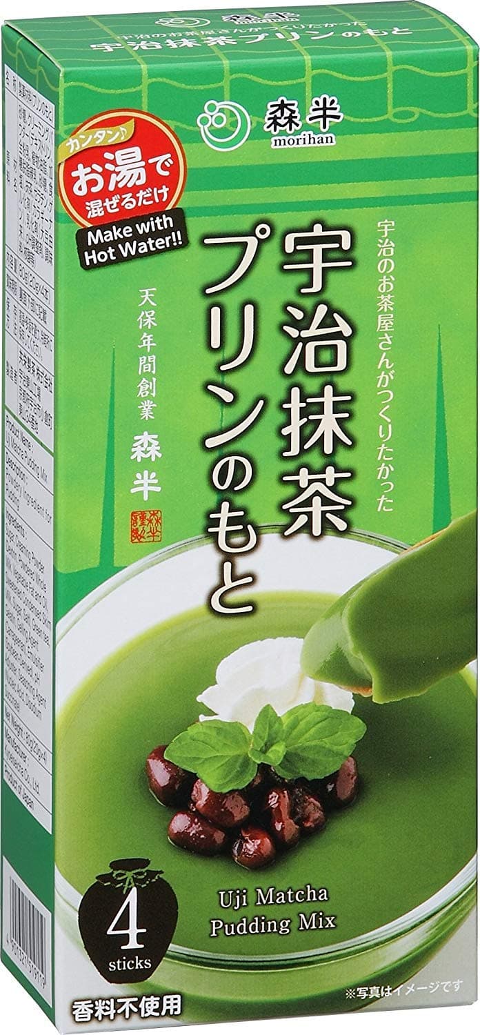 Uji Matcha Green Tea Pudding Mix [Japan Import]
