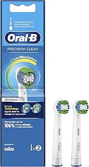 Oral-B Precision Clean – Brush Accessory for Electric Toothbrushes – 2 Pieces